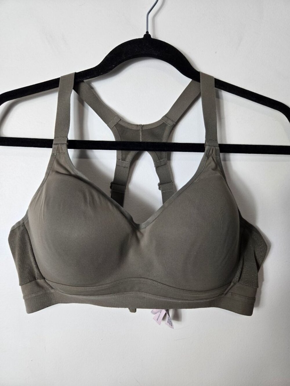 Victoria's Secret Size 36B Max Incredible Plunge High Impact Sports Bra Green